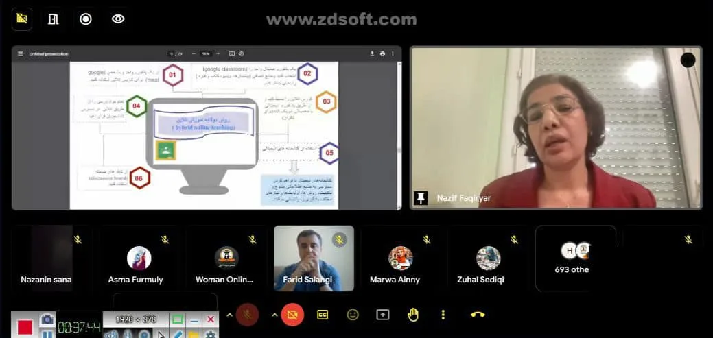 گزارش وبینار علمی: بهترین روش‌های آموزش و یادگیری آنلاین، موثریت، چالش‌ها و موانع؛
