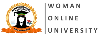 Woman Online University دانشگاه آنلاین زن لوگو