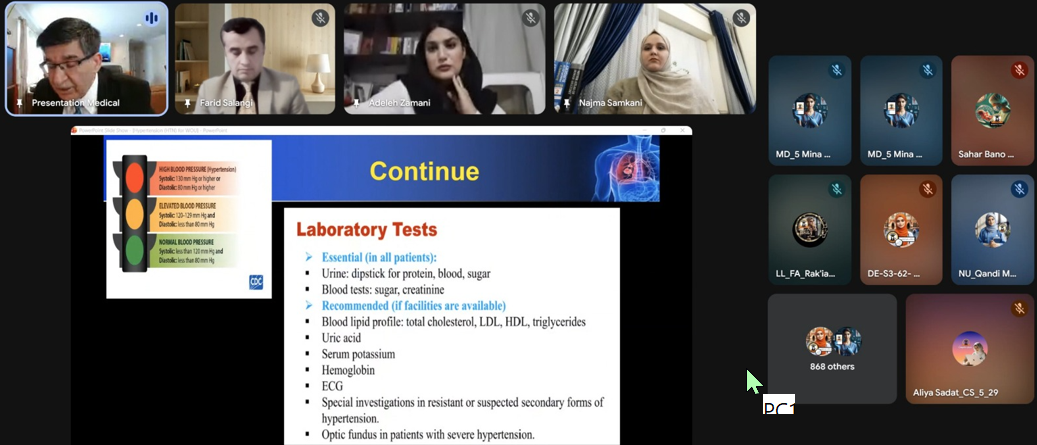 گزارش برگزاری وبینار علمی 31.1.2026